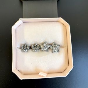 Juicy Couture 2 Pairs of Stud Earrings